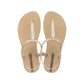 Ipanema Sandal Class women's flip-flop sandals, light beige with gold In preparation Your Sports Performance