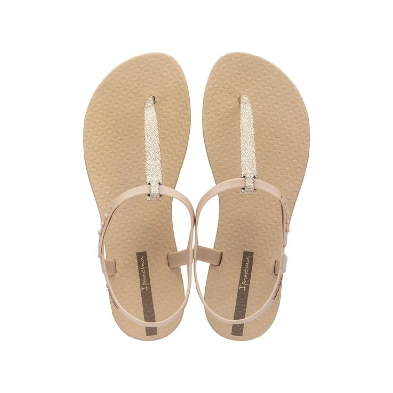 Ipanema Sandal Class women's flip-flop sandals, light beige with gold In preparation Your Sports Performance