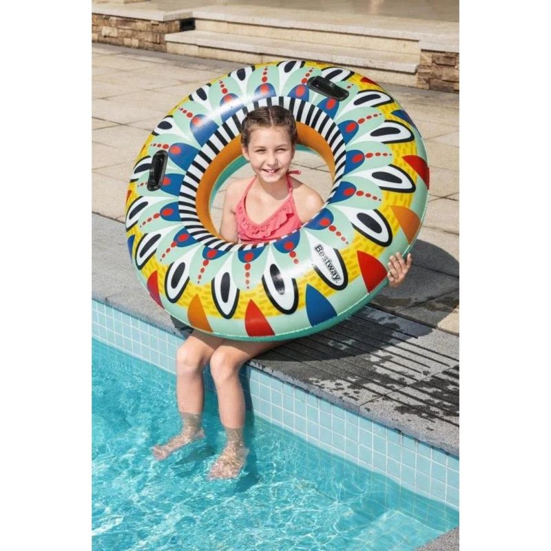 Bestway Fiesta swimming ring 107 cm 36294 5812 Accessories/Swimming accessories/Motylki, Pływaczki, Kółka, Piłki, Pontony Your Sports Performance