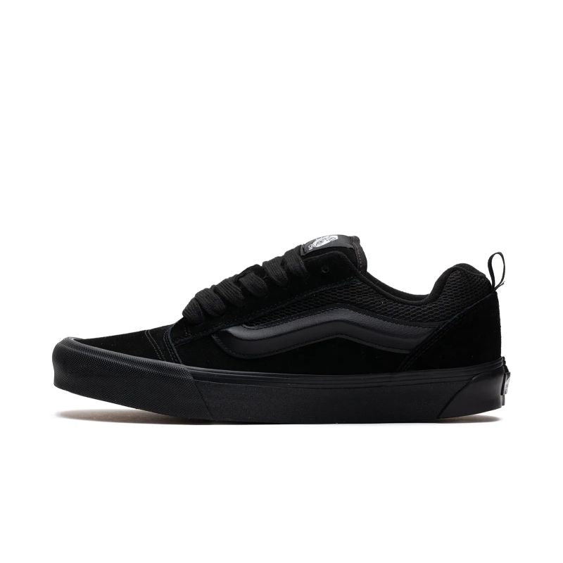 Vans Knu Skool Black Men's Shoes Suede Off The Wall Black (VN0009QCBKA) In preparation Your Sports Performance