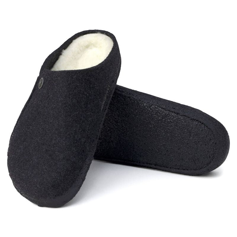 Birkenstock Zermatt Anthracite wool felt insulated slippers for women/men, regular size wide (1015090) In preparation Your Sports Performance
