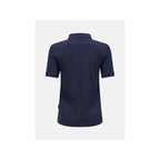 PEAK PERFORMANCE Women's Classic Cotton Polo T-shirt, navy blue