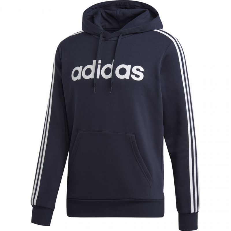 Sweatshirt adidas Essentials 3 S PO FL navy blue M DU0494 Clothing/Lifestyle Adidas