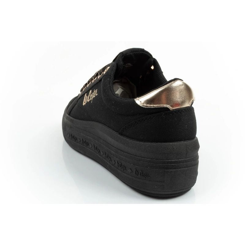 Lee Cooper women's sports shoes sneakers fashionable black comfortable