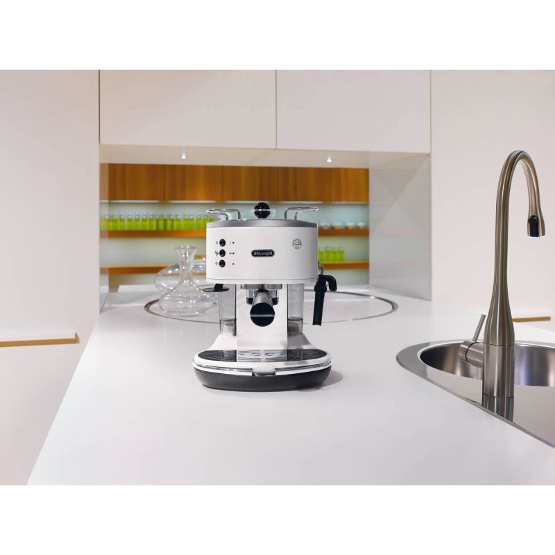 DeLonghi ECO 311.W espresso machine (1100W; white) AGD - Produkty/Ekspresy do kawy Your Sports Performance