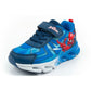 Leomil children's sports shoes Spiderman sneakers lightweight with velcro LED blue Leomil