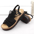 Comfortable Rieker W RKR677 black sandals Footwear/Lifestyle/Rieker Your Sports Performance