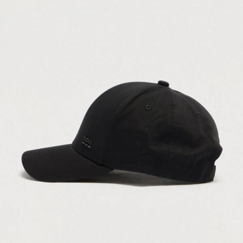 Hugo Boss Zed Metalic Logo Black Baseball Cap - 50555479-001 Boss