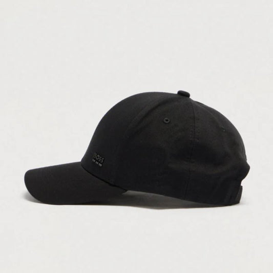Hugo Boss Zed Metalic Logo Black Baseball Cap - 50555479-001 Boss
