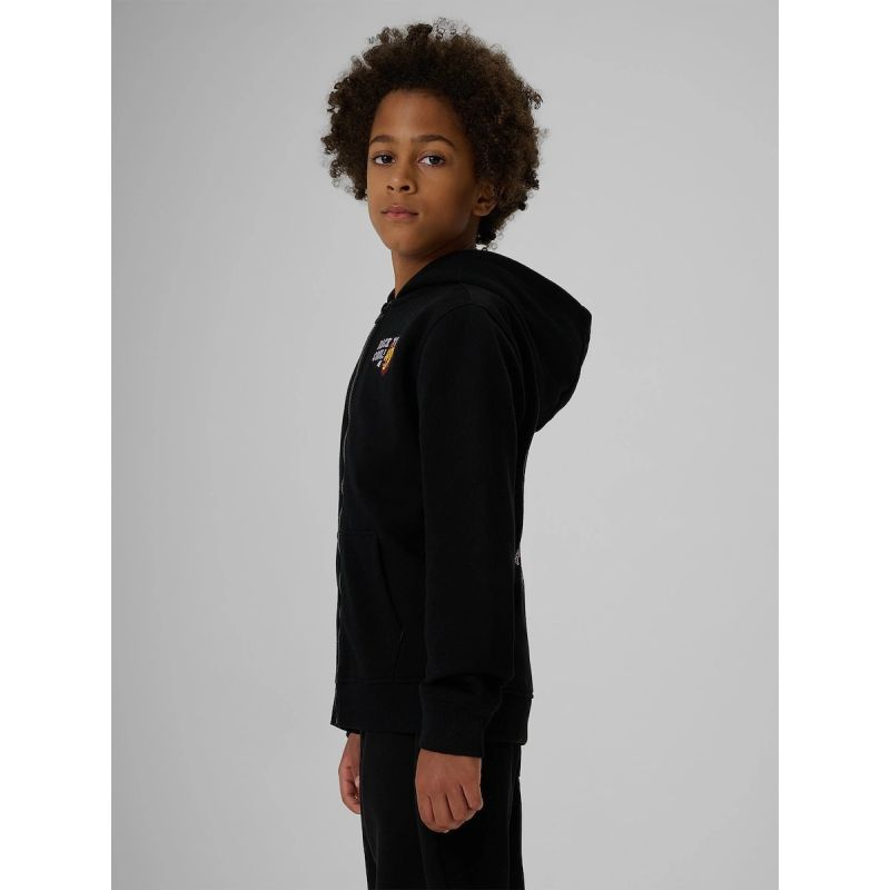 Boys' Regular-Fit Hooded Sweatshirt Jacket 4F 4FJRAW26TSWSM3195-20S