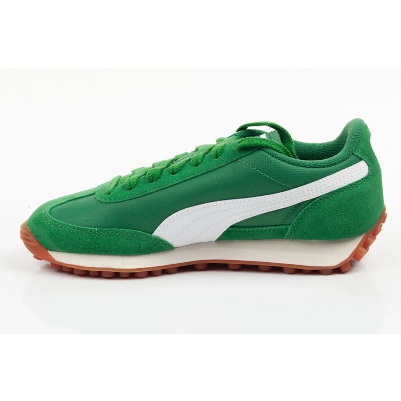 Puma Easy Rider Vintage Suede Kids' Sports Shoes, Green, Fashionable