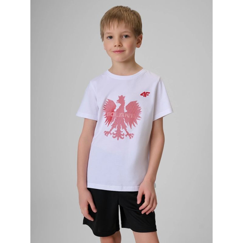 Children's fan T-shirt 4F 4FJRMM00TTSHU4436-10S
