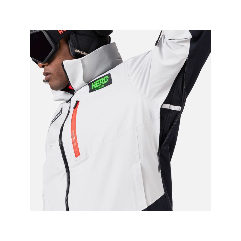 ROSSIGNOL Hero Blackside Insulated Jkt Men's Ski Jacket Gray
