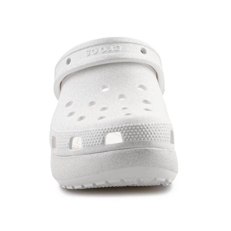 Crocs Classic Platform Glitter Clog W 207241-0WV Chalk In preparation Your Sports Performance
