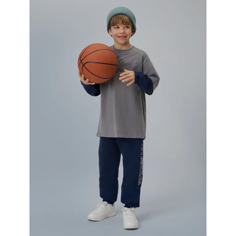 Boy's longsleeve loose with print 4F 4FJRSS26TLONM631-24S 4f