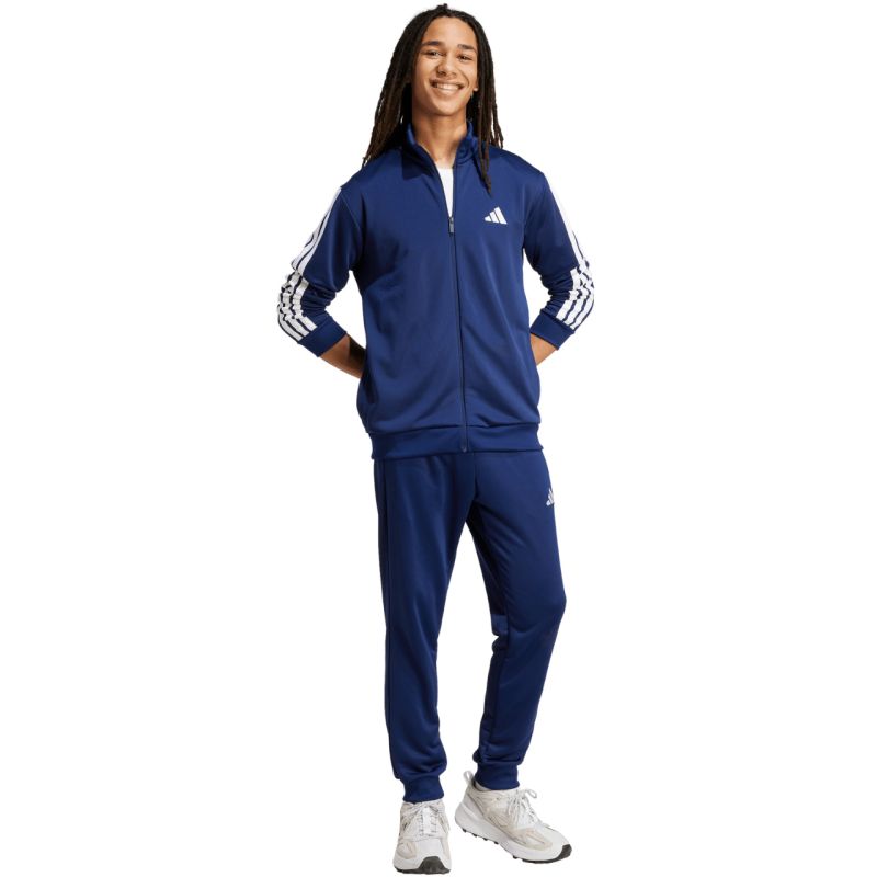 Adidas Sportswear Basic 3-Stripes French Terry M KB7656 tracksuit Clothing/Lifestyle Adidas