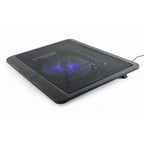 GEMBIRD 15" NOTEBOOK COOLING STAND 1X 12CM FAN, LED BACKLIGHT, NBS-1F15-04 Chłodzenie/Podstawki pod notebooki Your Sports Performance