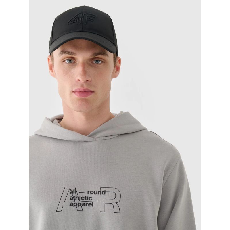 Men's sweatshirt with hood, open, 4F 4FRAW24TSWSM1816-25S *Kategoria tymczasowa Your Sports Performance