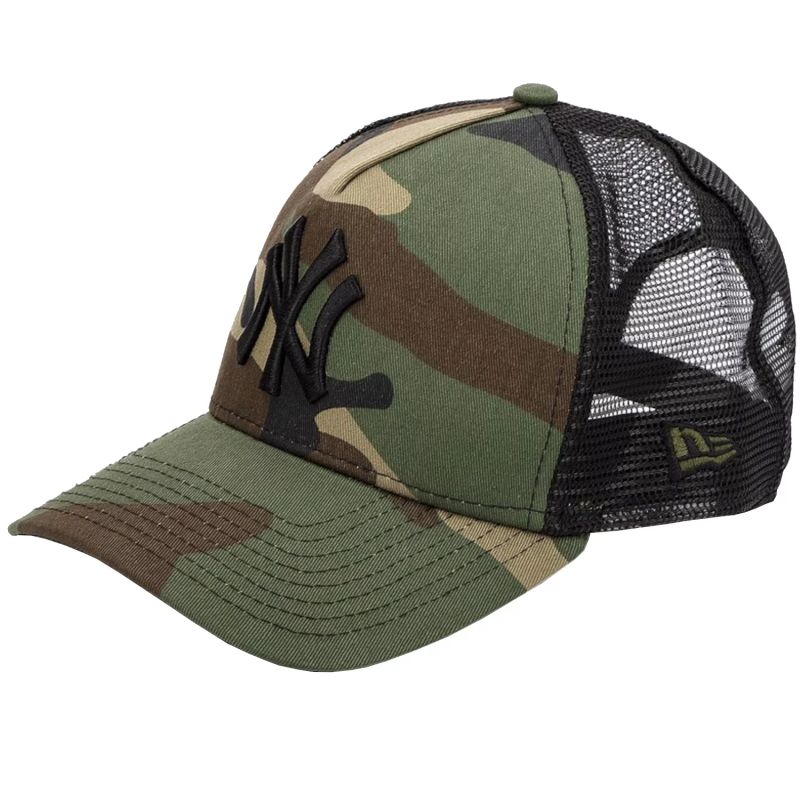 New Era New York Yankees Clean Camo Trucker Cap 11579473 Clothing/Multisport/New Era Your Sports Performance