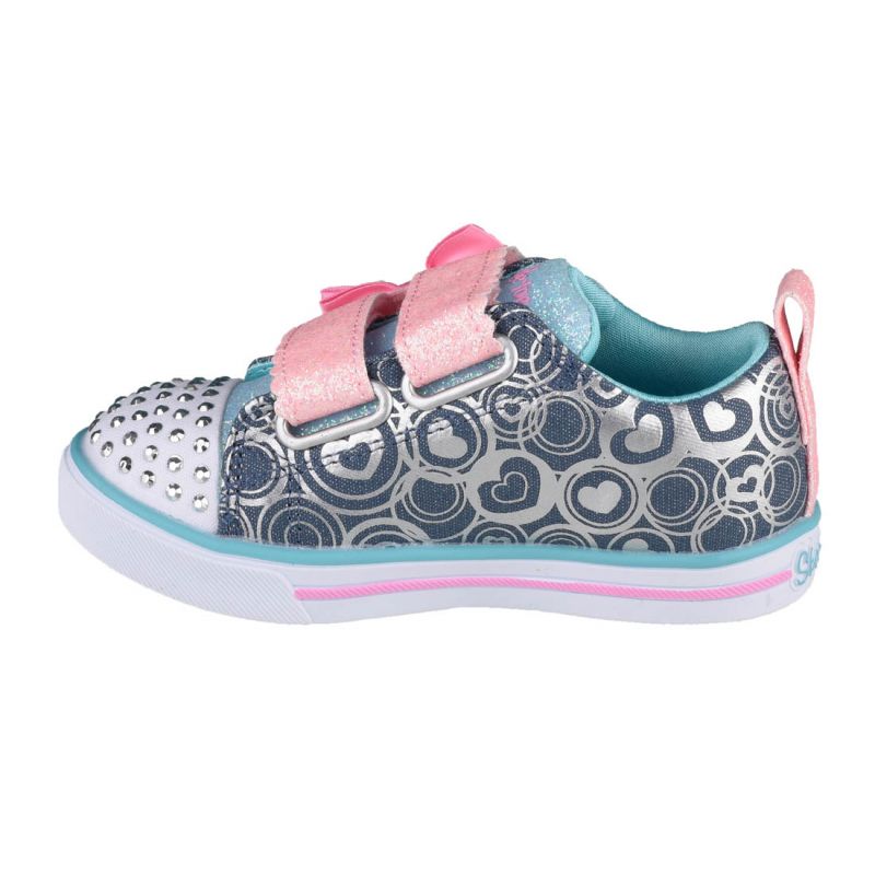 Skechers Sparkle Lite-Lil Heartsland Jr 314754N-DMLT shoes Footwear/Lifestyle/Skechers Your Sports Performance
