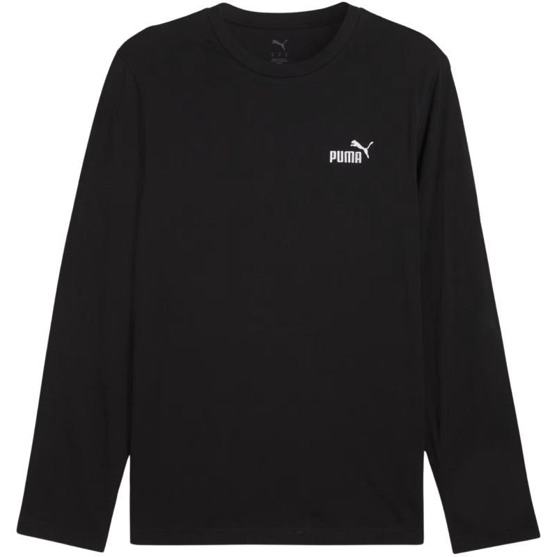 Puma ESS No. 1 Logo Longsleeve Tee Black 682546 01