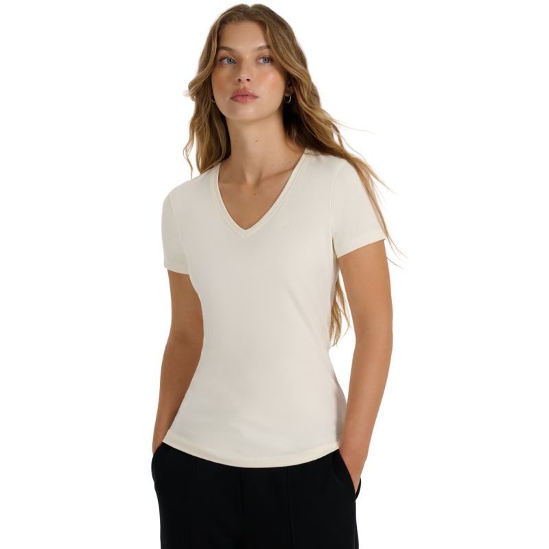 Women's T-shirt 4F F2969 cream 4FWAW25TTSHF2969 12S In preparation Your Sports Performance