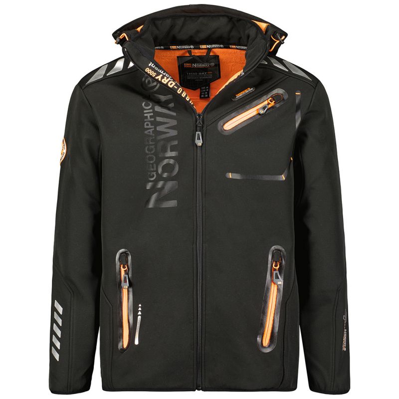 Geographgical Norway Royaute DB MEN 068 M WY1999H/GN/Black / Orange jacket Clothing/Training/Magnum Your Sports Performance