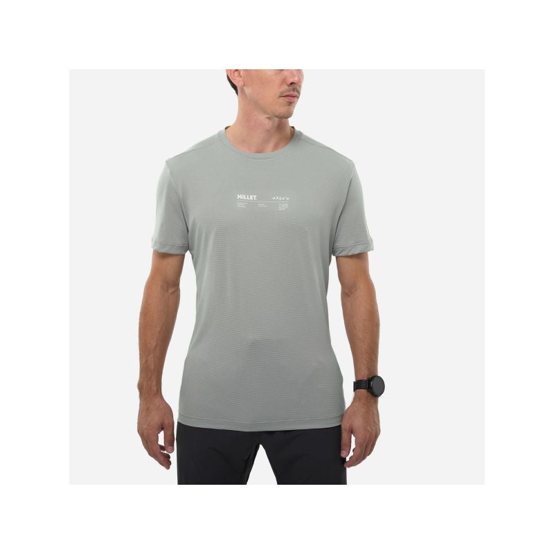 MILLET Intense Ts Ss M men's t-shirt gray