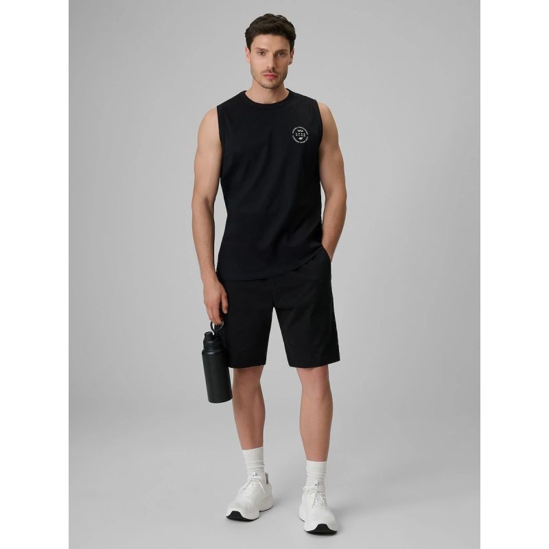 Men's sleeveless relaxed smooth t-shirt 4F 4FRSS26TSLEM330-20S 4f
