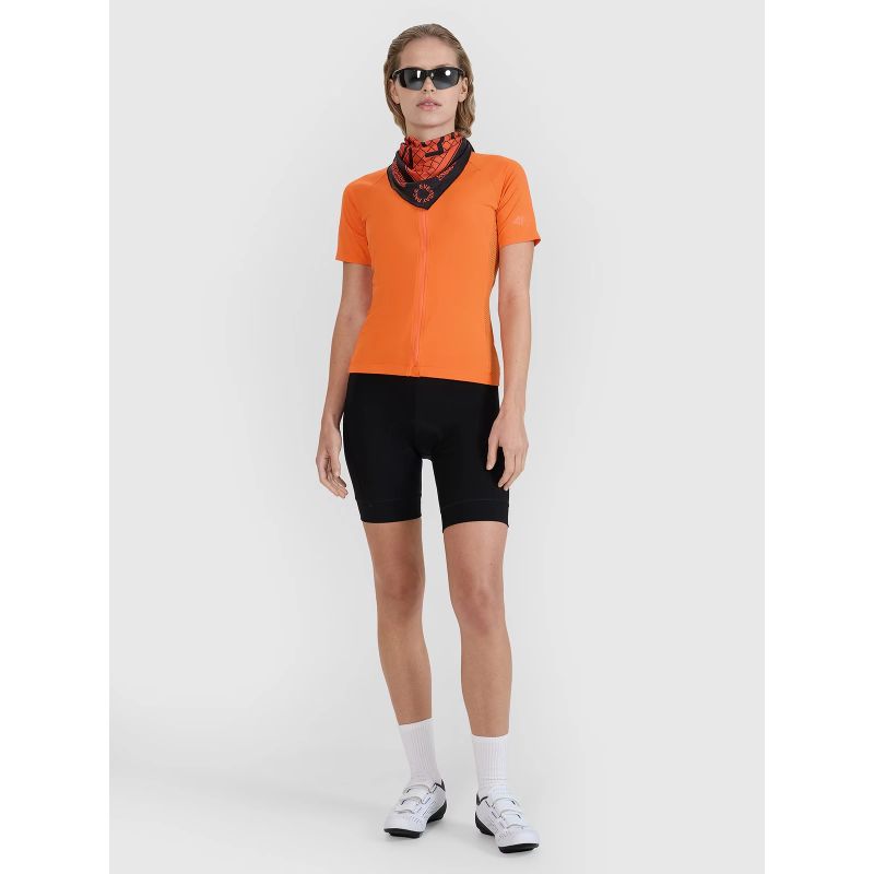 Women's quick-drying cycling jersey 4F 4FWSS25TFTSF1291-70S *Kategoria tymczasowa Your Sports Performance