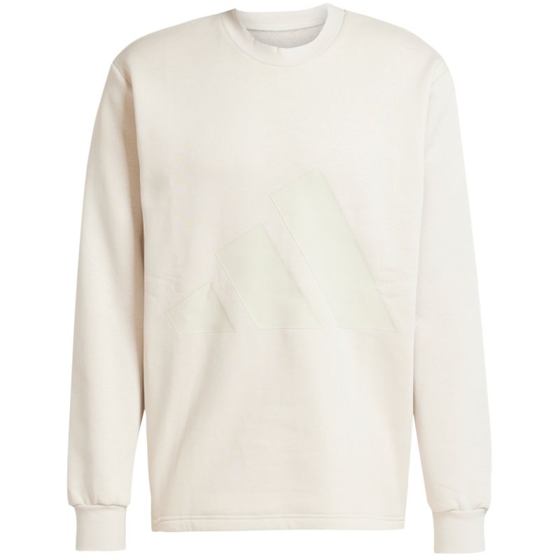 Men's adidas Sportswear Big Logo Fleece Colorblock Tracksuit Beige JX5572 In preparation Adidas