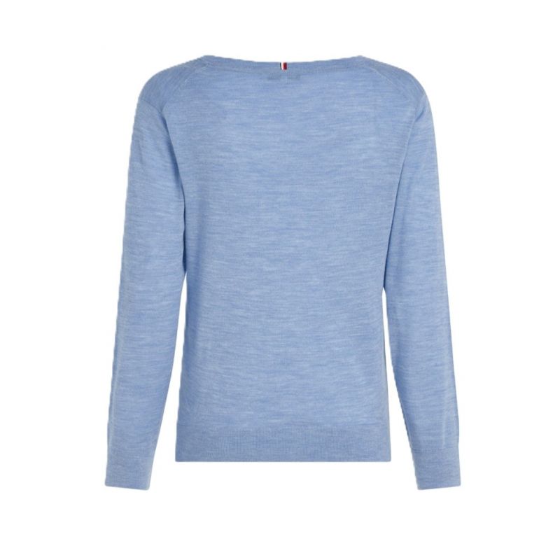 TOMMY HILFIGER WOMEN'S MERINO V-NK SWEATER In preparation Your Sports Performance