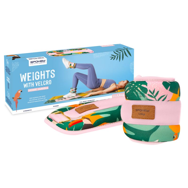 Spokey HOME JUNGLE ankle and wrist weights 2x 1.5 kg Accessories/Training equipment Your Sports Performance