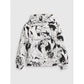 Oversized T-shirt with print for girls 4F 4FJRAW25TTSHF3069-90A *Kategoria tymczasowa Your Sports Performance