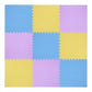 One Fitness MP10 Multipack Puzzle Mat Yellow-Blue-Purple In preparation Your Sports Performance