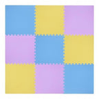 One Fitness MP10 Multipack Puzzle Mat Yellow-Blue-Purple In preparation Your Sports Performance