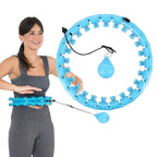 HMS HHW01 hula hoop with studs and weight, blue In preparation Your Sports Performance