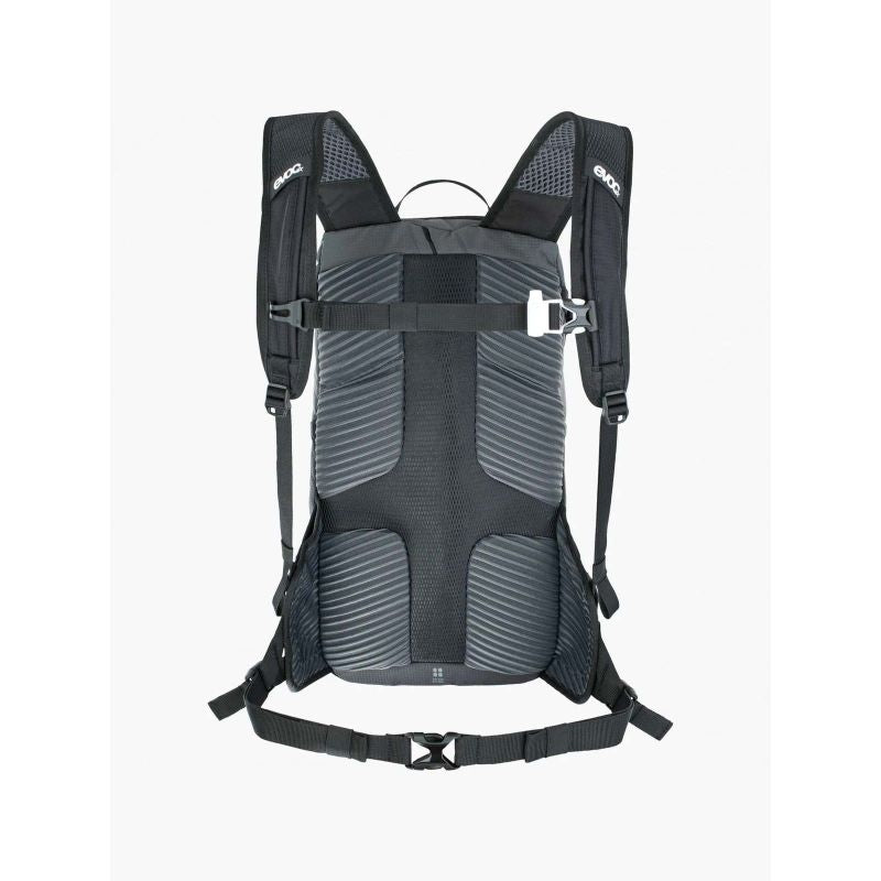 EVOC Ride 12 carbon grey/black cycling backpack