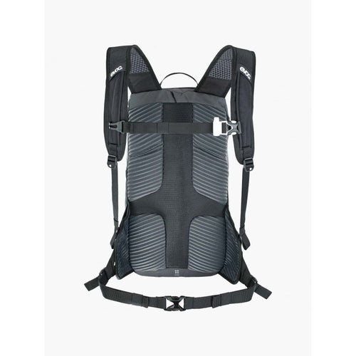 EVOC Ride 12 carbon grey/black cycling backpack