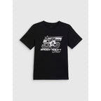 Boys’ Regular Fit Printed T-Shirt 4F 4FJRAW26TTSHM4342-20S