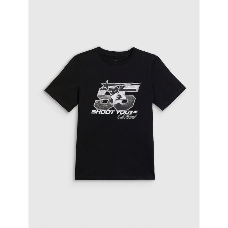 Boys’ Regular Fit Printed T-Shirt 4F 4FJRAW26TTSHM4342-20S