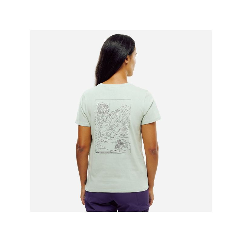 MILLET Cimaï Collab Ts Ss W Women's T-Shirt Pastel Green