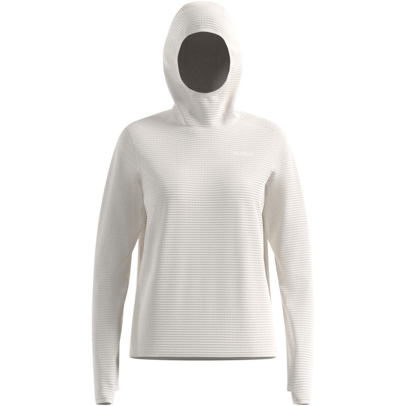 Women's Odlo ESSENTIAL THERMAL Mid layer hoody, beige