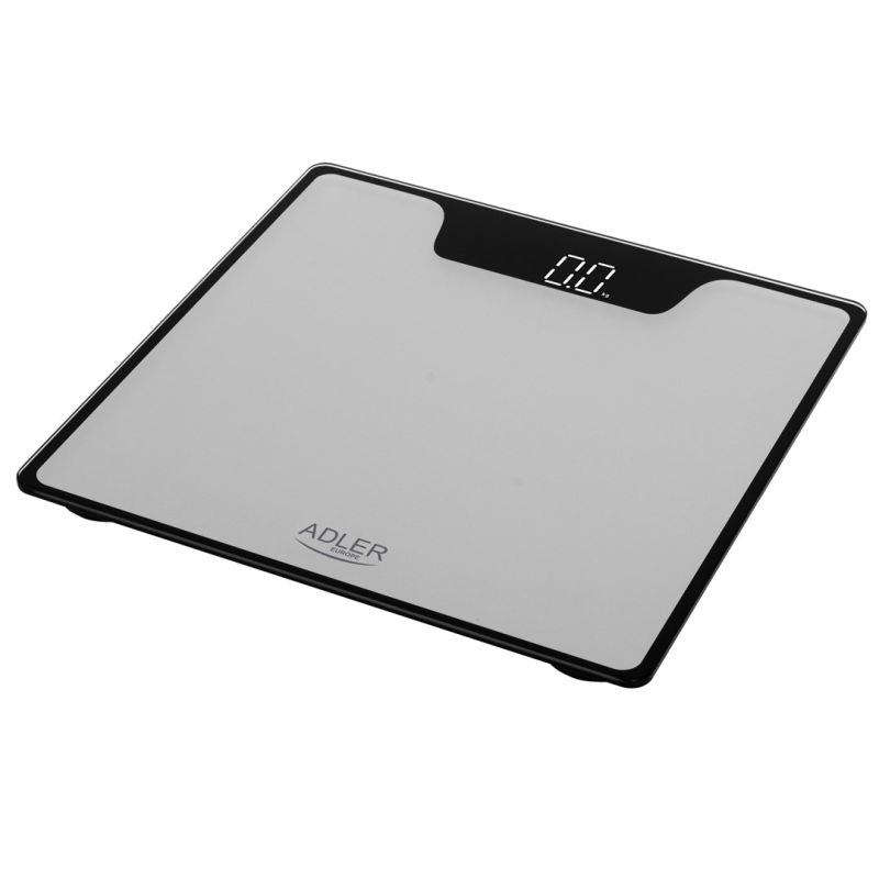 ADLER AD 8174s silver bathroom scale AGD - Produkty/Wagi łazienkowe Your Sports Performance