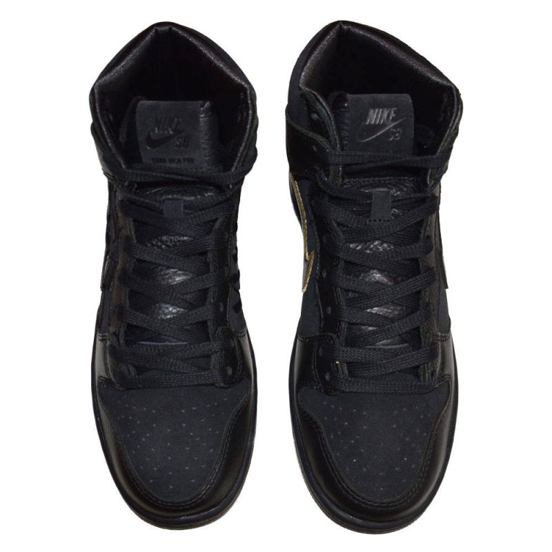 Nike SB Dunk High FAUST Men's Sports Shoes Black Gold - DH7755-001 Obuwie/Buty na co dzień Your Sports Performance