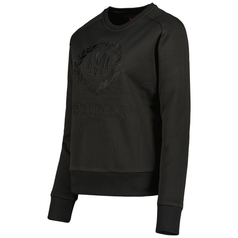 Maison Montaigne FIMOSAI BLACK MT LADY 016 sweatshirt (RBMWW6412F/MM-NOIR) Maison Montaigne