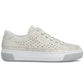 Women's comfortable, soft, beige openwork shoes Rieker L8849-60 Rieker