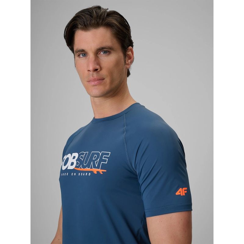 Men's 4F 4FRSS26TFWSM001-31S UPF50+ swimming and water sports shirt