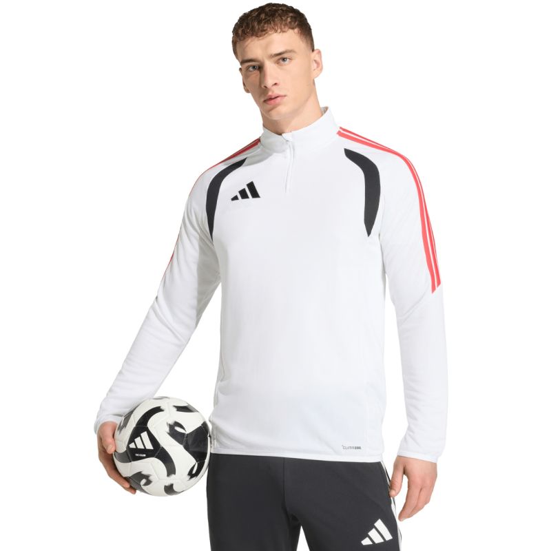 Men's adidas Tiro 26 League Training Top white, black, and red KR0371 In preparation Your Sports Performance