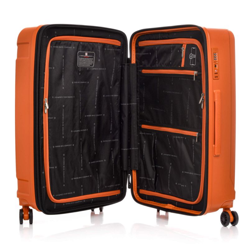 SwissBags Tourist Large Suitcase 77cm Orange To be categorized Your Sports Performance